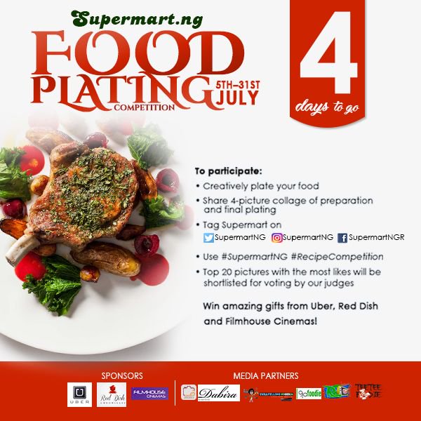 Supermart Nigeria Food Plating Competition